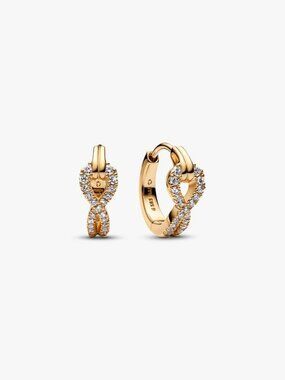 Pandora Infinite Lab-grown Diamond Pav�� Hoop Earrings